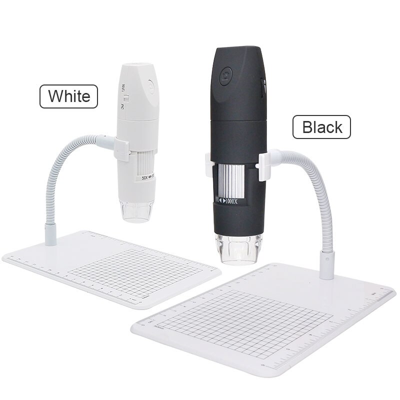 1000X Wifi Microscope LED Illuminated 1080P Electronic Microscopes for PCB Jewelry Inspection Digital Microscope Android IOS PC