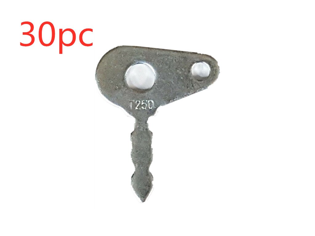 30pc T250 Starter Keys For Ford Lucas Massey Ferguson Farmtrac JCB holland s