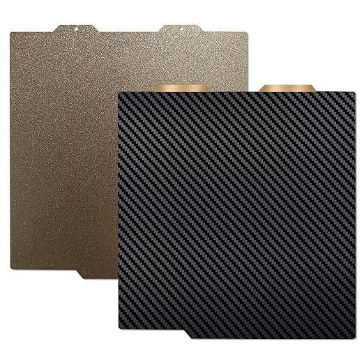 BambuLab A1 Mini placa de construcción textura suave H1H PEY PEO PET PEI cama resorte hoja de Pei de acero 184x184 para impresora 3D Bambulabs: Azul
