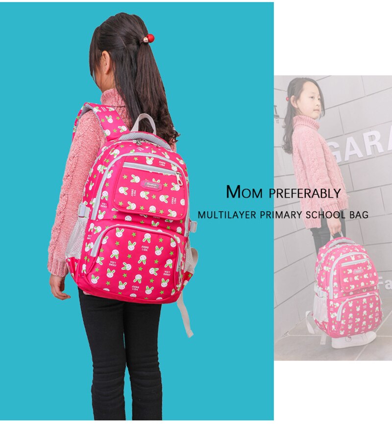 Schooltas dames meisjes sthdent canvas preppy stijl schoudertas boekentas pure kleur bloemen tas schoolreis rugzak