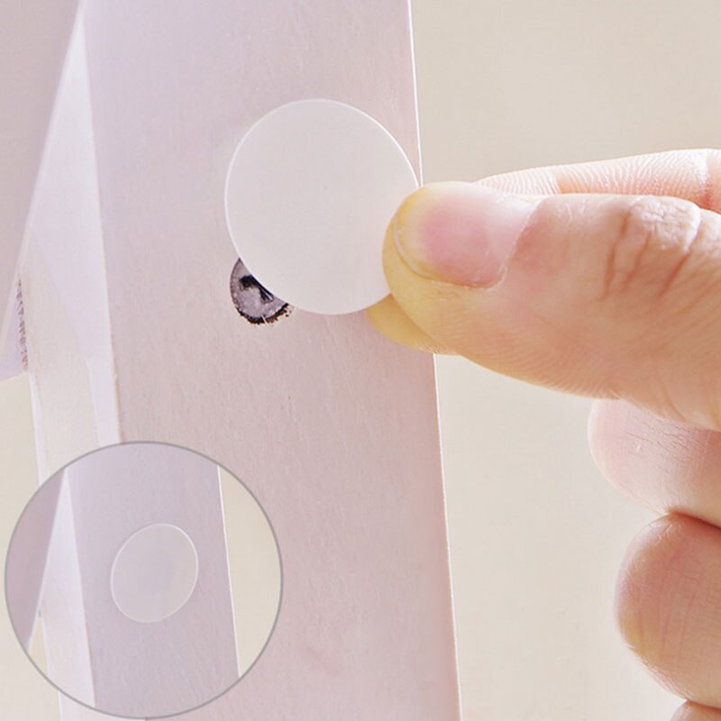 Lámina de PVC autoadhesiva para decoración de muebles, láminas de 21mm, tapas para cubrir tornillos, pegatinas, artesanía de madera, ornamento de armario de escritorio, 54 Uds./hoja