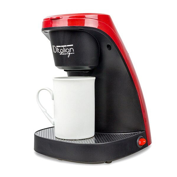 Cafetera para dos Postquam ITALIAN Total Coffe Duo Pro - depósito de 0,24L- CAFÉ MOLIDO - 450 W - IDECUCOF02