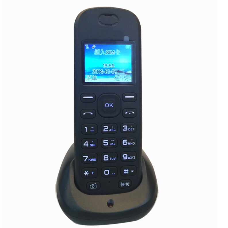 cordless phone GSM SIM Card Fixed Phone for the elderly white Landline Phone Fixed Wireless Telephone home office house