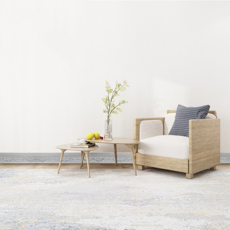 Self-Adhesive Foam 3D Foam Wall Stickers Door Frame Edge Strip Edge Band Wall Skirt Decoration Waist Line Wallpaper Skirting