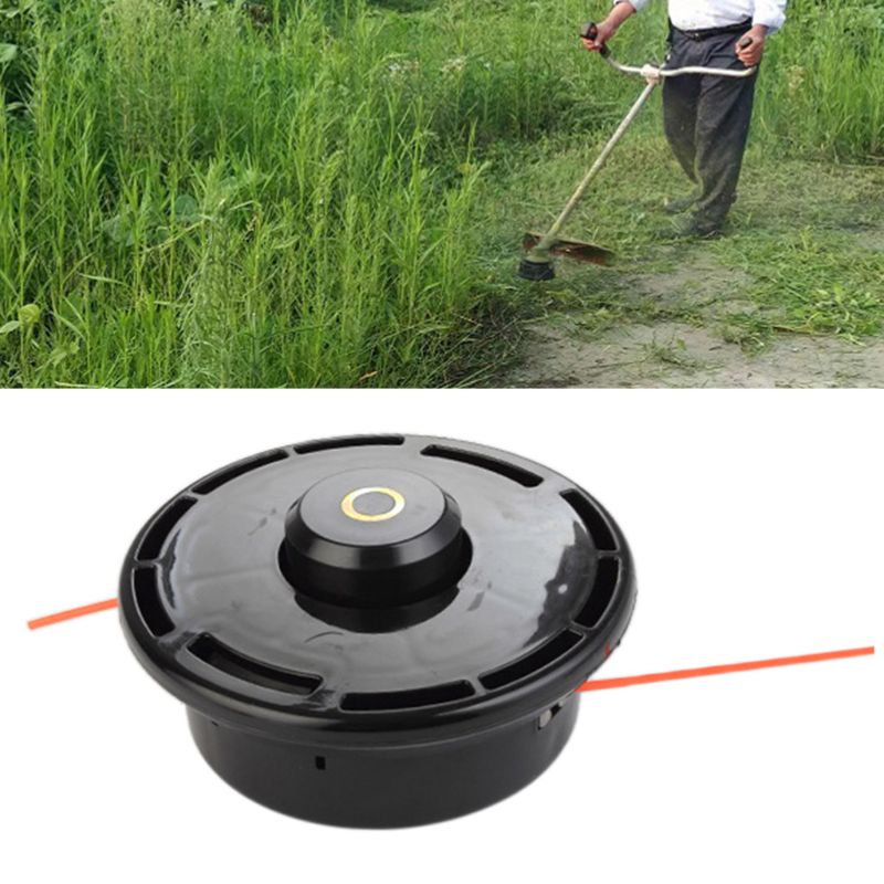 Universal Grass Trimmer Head Garden Tools Line String Trimmer Cutter Lawn Mower
