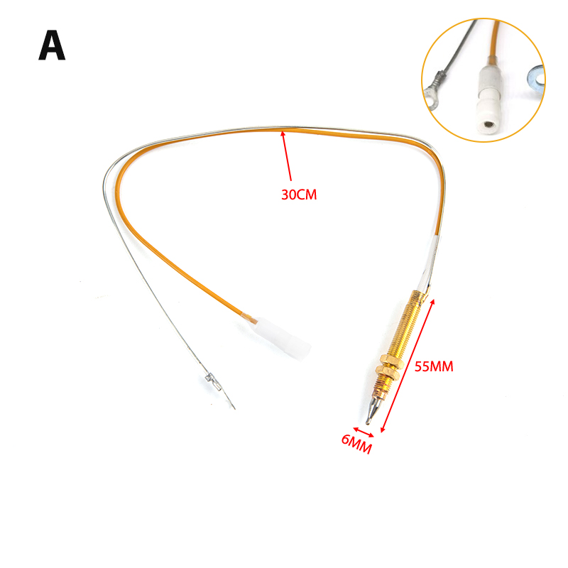 Gasfornuis Vlam Falen Veiligheid Enkele Dubbele Thermokoppel Draad Inductie Naald Instrument Sensor: A