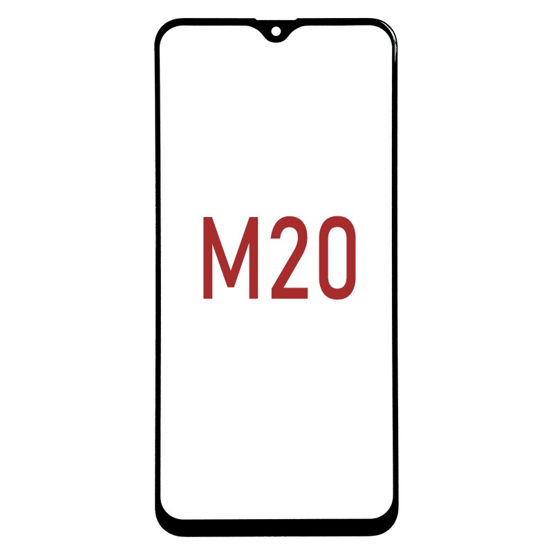 Cristal frontal de repuesto para Samsung Galaxy M10, M20, M30, M40, A60, A50, A30, Panel táctil LCD, lente exterior, pantalla frontal de cristal