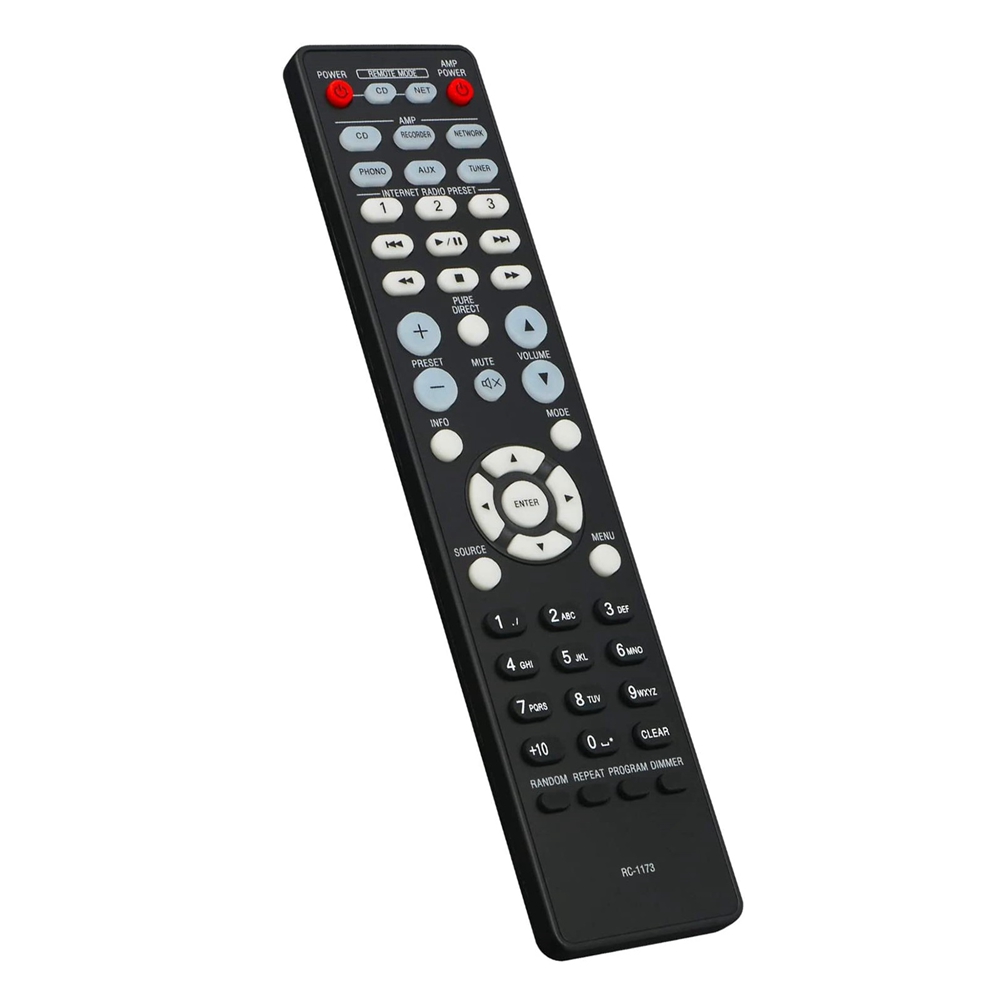 Mando a distancia para cine en casa Denon, Control remoto para RC-1173 RC 1173, RC-1197, DNP-720AE, DNP-730AE, PMA-720, PMA-520AE
