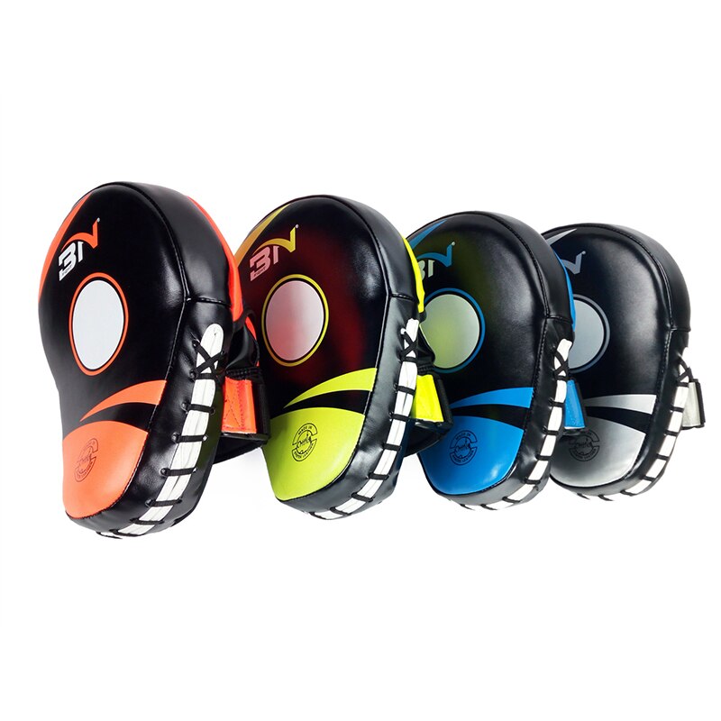 Arc-shaped Sparring Targets Thai Kick Pad Kit Karate Training Mitt Focus Punch Pads Sparring Boxing Bags