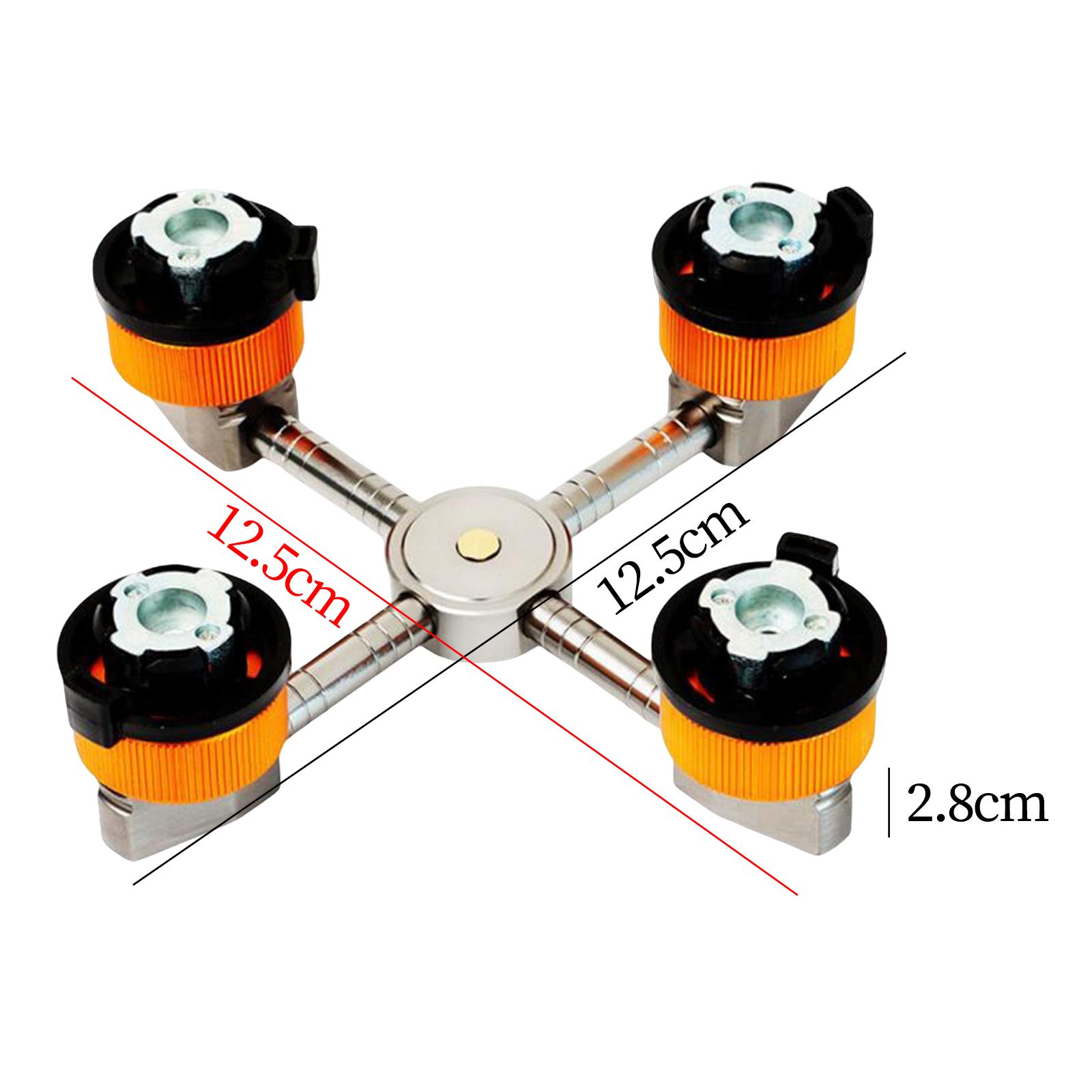 Lightweight Stove Adapter Burner Connector Gas Tank Converter for Camping Outdoor Stove Adapter Camping Stove Cylinder Tank