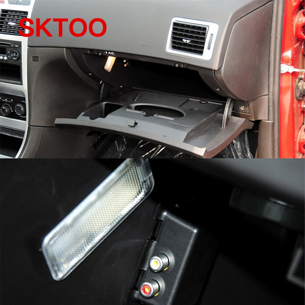 Handschoenenkastje Kofferbak Lamp Licht Voor Peugeot 1007 04-09 206 207 306 307 308 3008 406 407 5008 607 806 807 Rcz Expert3