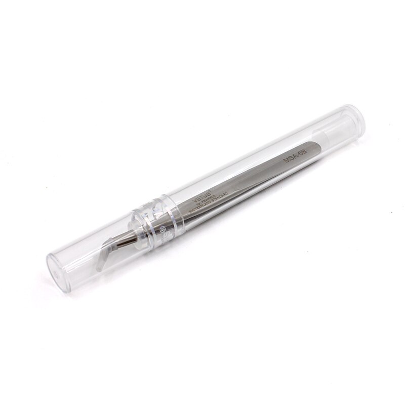 VETUS-Pinzas para pestañas MSA-6B, 3D/6D, voluminosas, para extensión de pestañas, con ventilador,