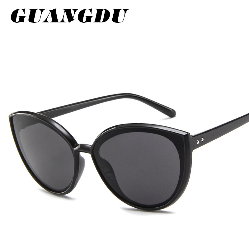 Chic Cat Eye Vintage Sunglasses for Women - UV400 Protection Gradient Lenses main image 1