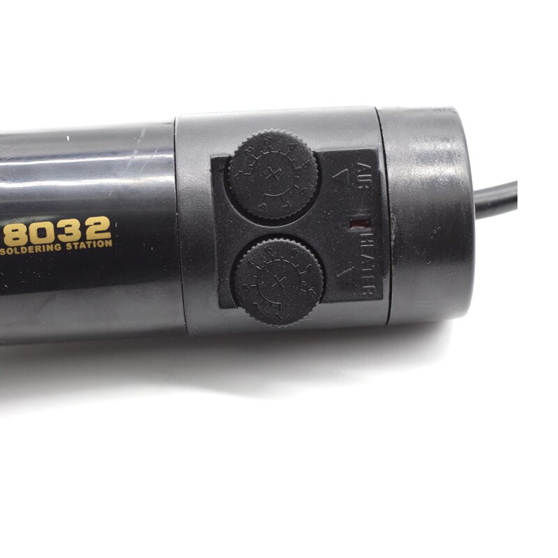 220V Portable Bga Rework Solder Station Air Blower Heat Tool 8032 Hand-Held Air Tool 3Pcs Nozzle Eu Plug