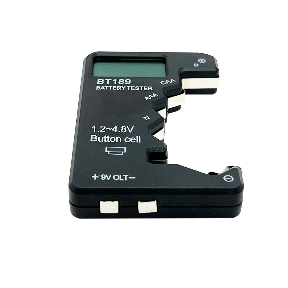 BT-189 AA/AAA/C/D/9V/1,5 V pantalla LCD medidor de voltaje de batería Universal indica voltios probador comprobador BT189 probador de batería