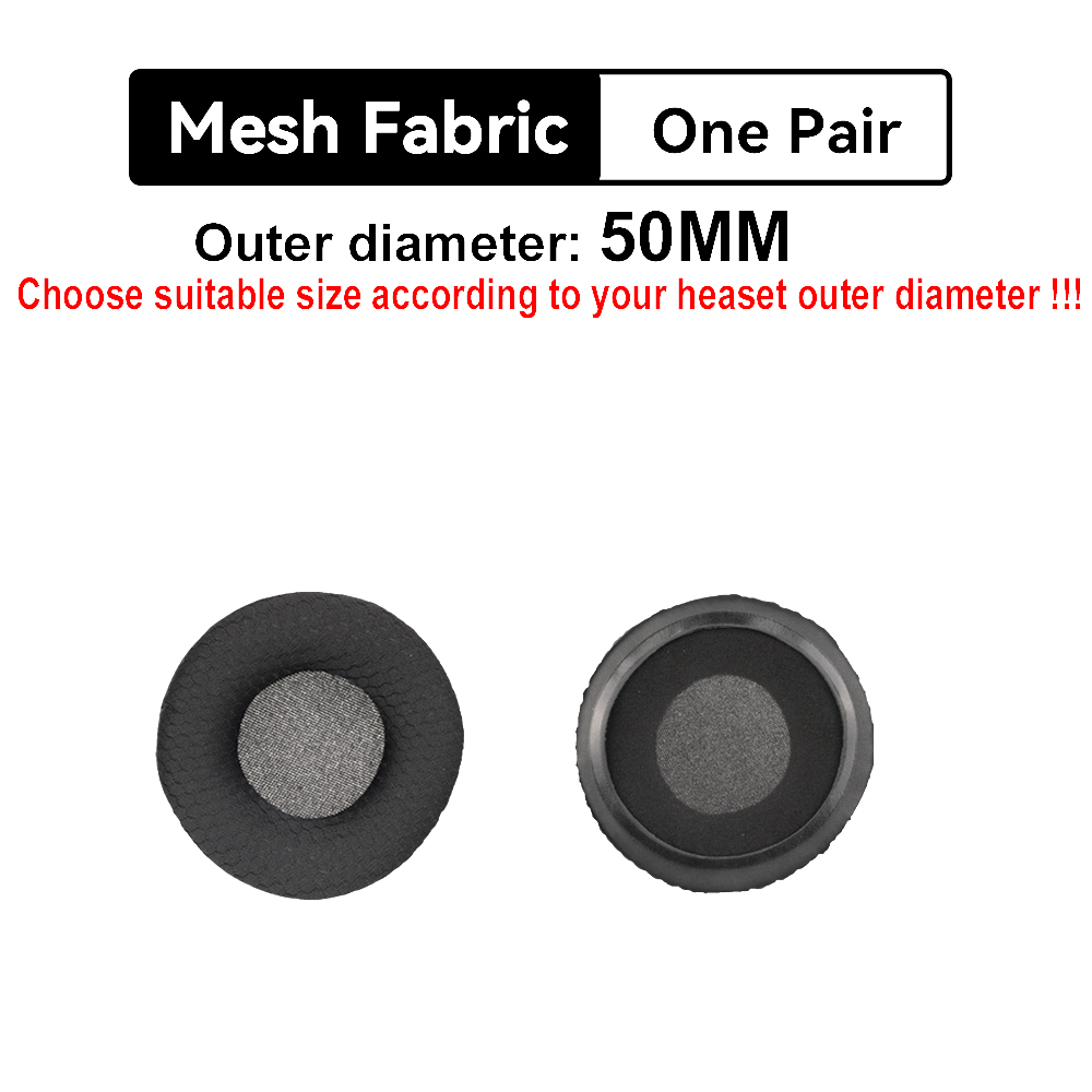 Universal Earpads 90mm Universal 100mm 85mm For Headphone Mesh Earpads 100mm Audio Technica 70mm Earpads: BROWN