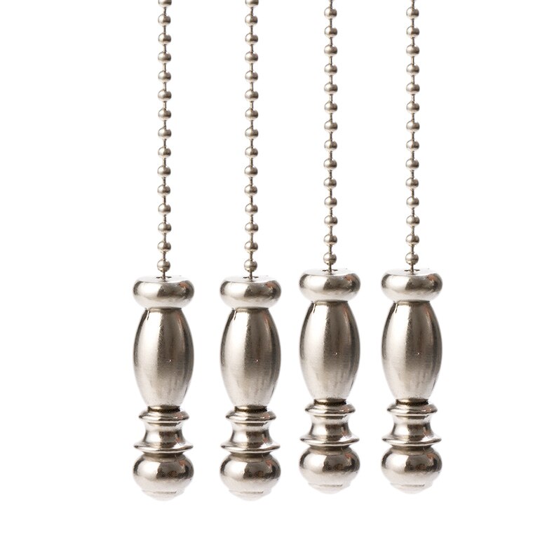 4 Pcs Ceiling Fan Pull Chain Lighting Pendant Pull Chain Decorative Fan Pull Chain Extension Ceiling Fan Pulls