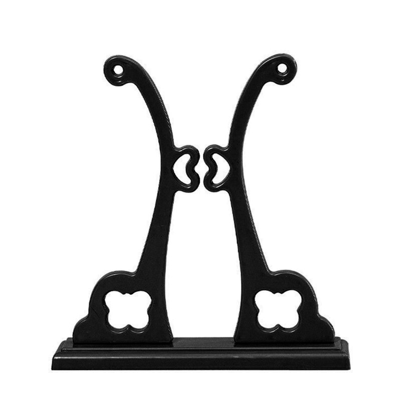 Chińnarty styl okrągły wentylator ręczny uchwyt stojak wystawowy klasyczny składany wentylator podstawa stojaka