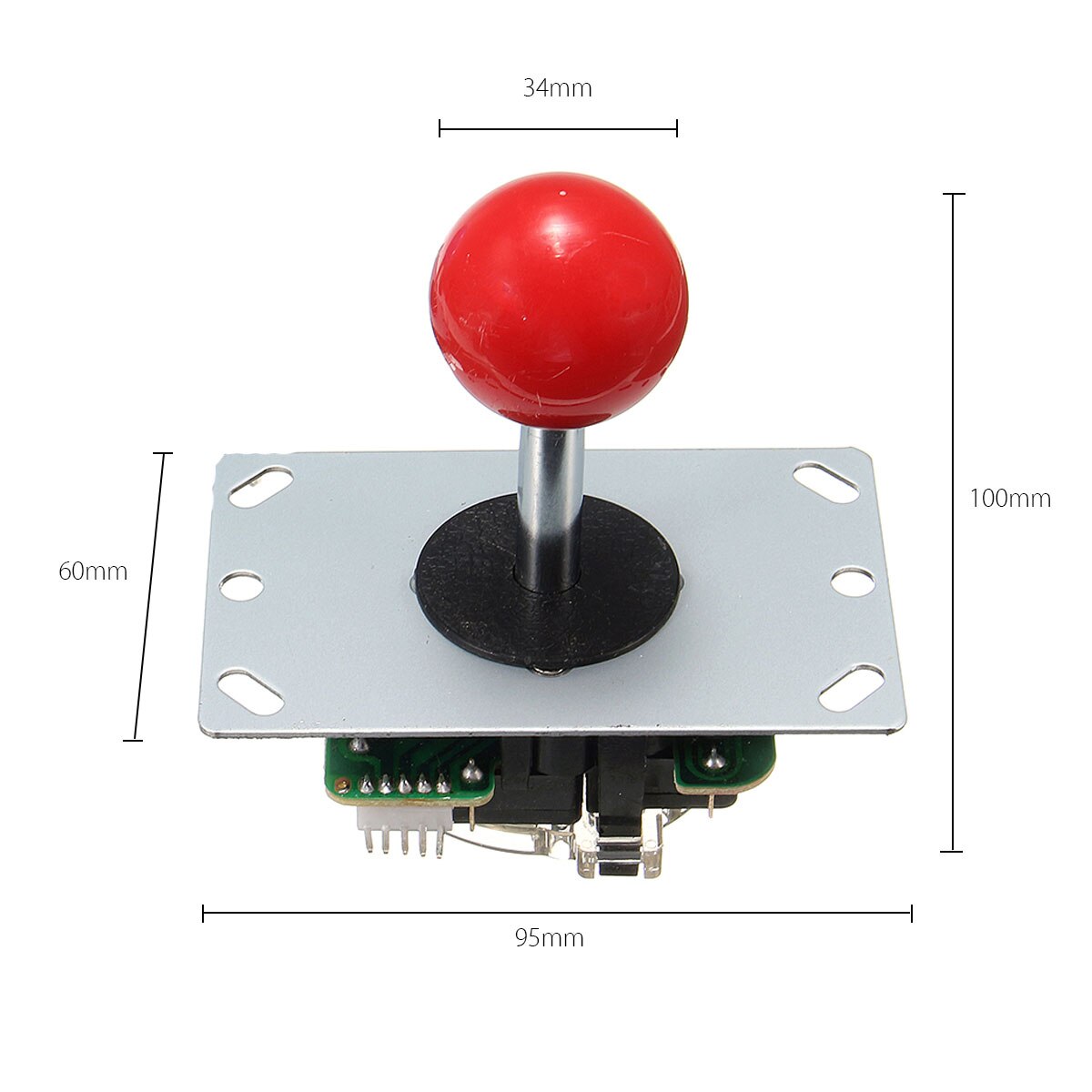 Arcade Joystick DIY Kit de cero retraso Arcade DIY Kit USB codificador PC Joystick Arcade Sanwa y botones para Mame Arcade