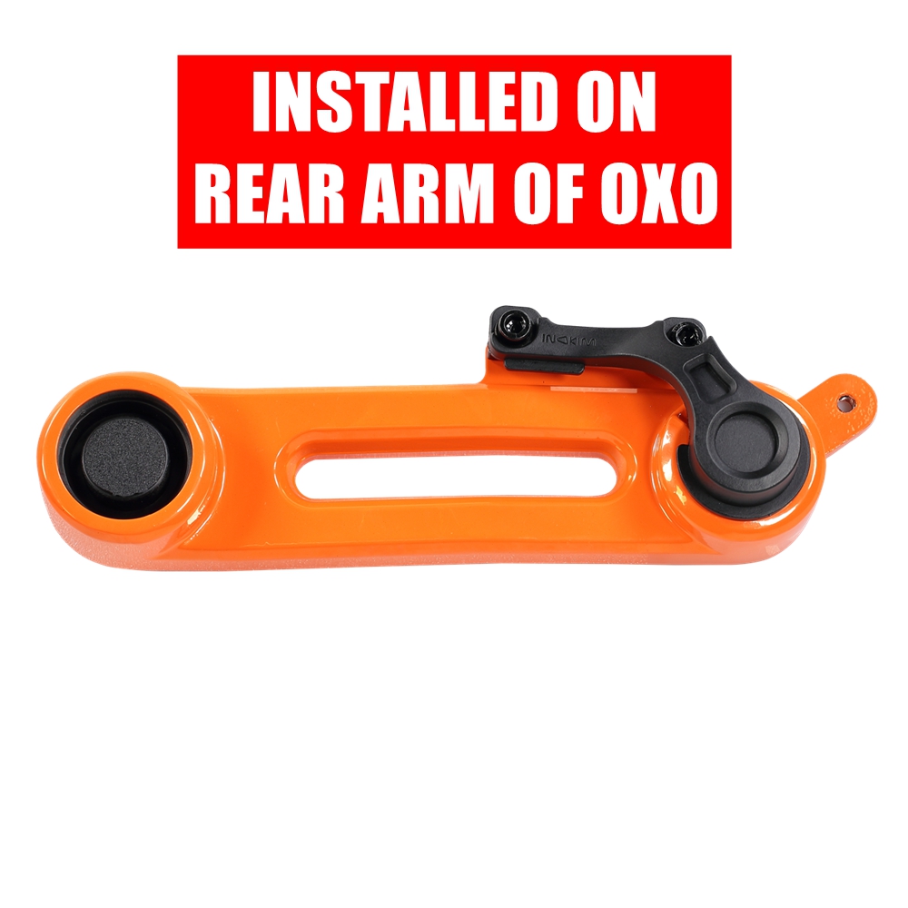 Cubierta de sellado de brazo oscilante para patinete eléctrico INOKIM OXO, enchufe para bloquear el orificio del eje del Motor y la junta del Protector de cable del cubierta y del cuello