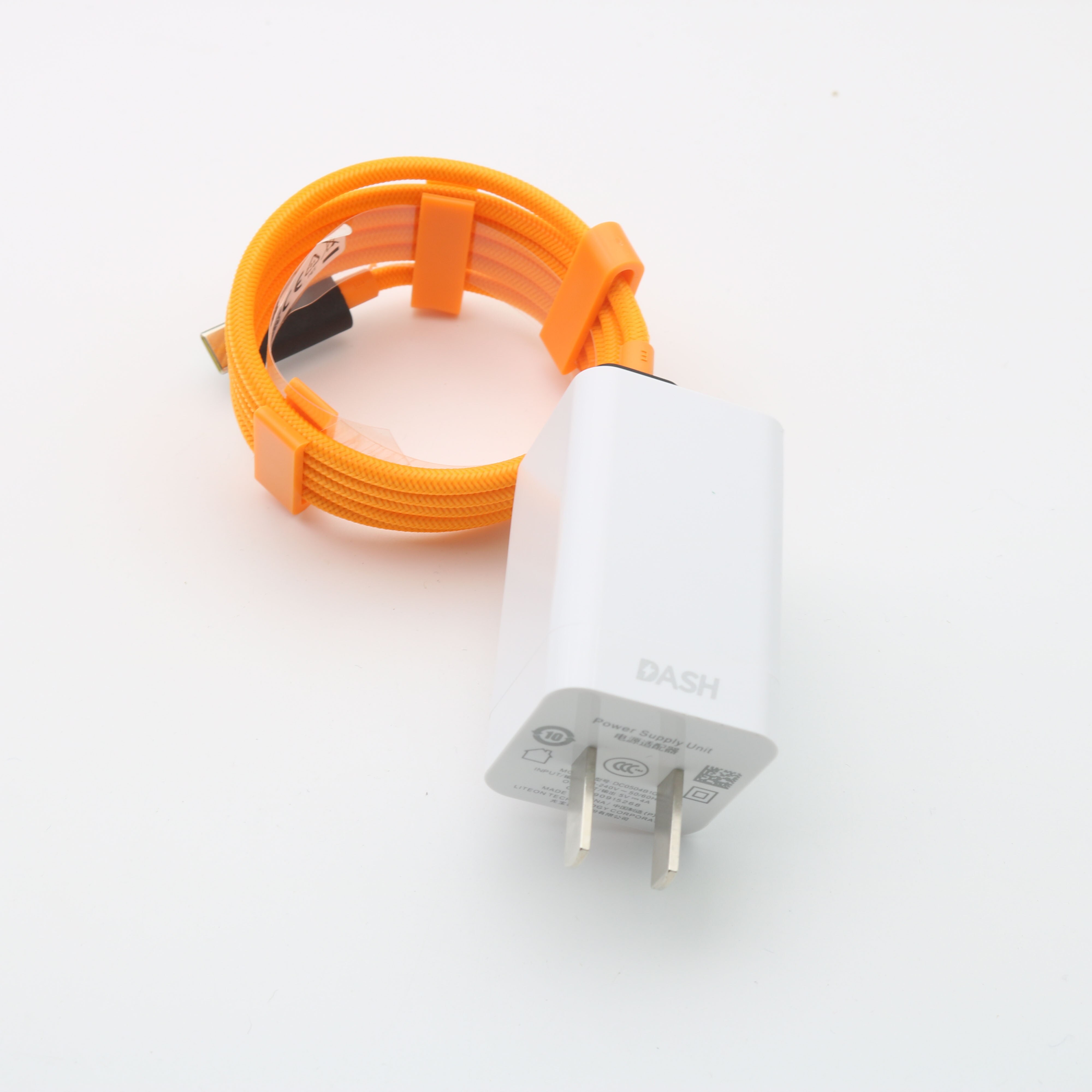 Original 5V/4A Dash Charger USB Fast Charging Adapter 1M USB Dash Cable For Oneplus 3 3T 5 5T 6 6T 7 7T Pro: US Add Orange Cable