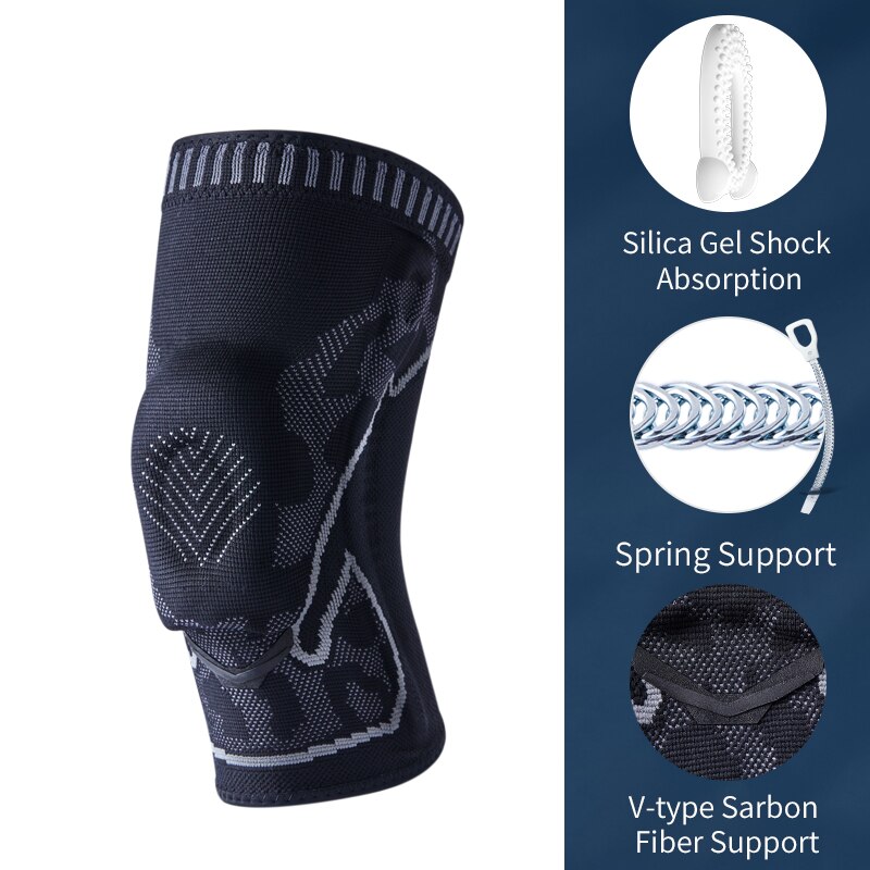 Tmt 3d knestøtte pute til sport leddgikt kneepads støtte volleyball vakt ledd basketball sykkel patella vakt beskytter 1pc