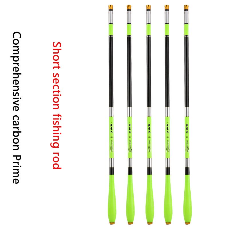 Short Section Fishing Rod 3.6/4.5/5.4/6.3/7.2M Fishing Rod Hand Rod Carbon Brook Flow Fishing Rod Fishing Gear
