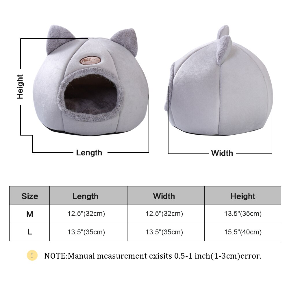 Caverna para Gatos, Substituição de Ninho Transparente Removível