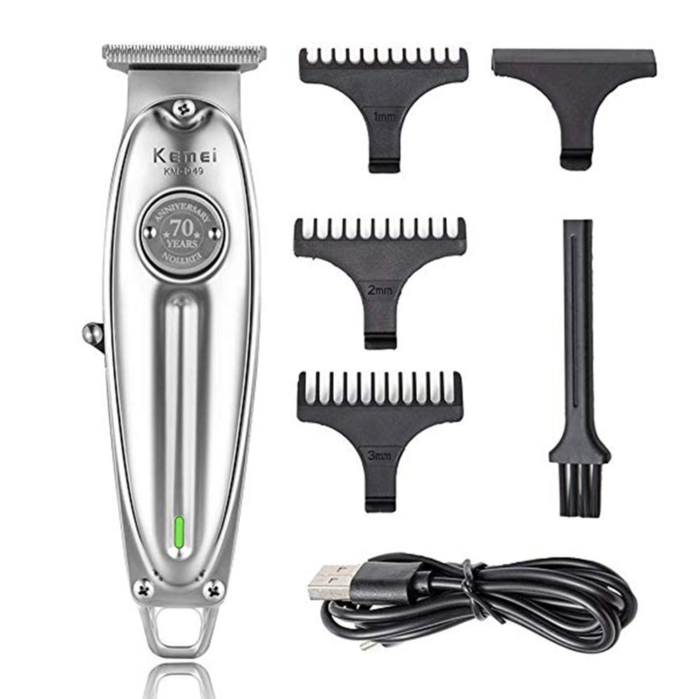 Electric Hair Trimmer Beard Trimer Cordless Rechargeable Beard Hair Clipper Shaver Beard Hair Cutting Machine