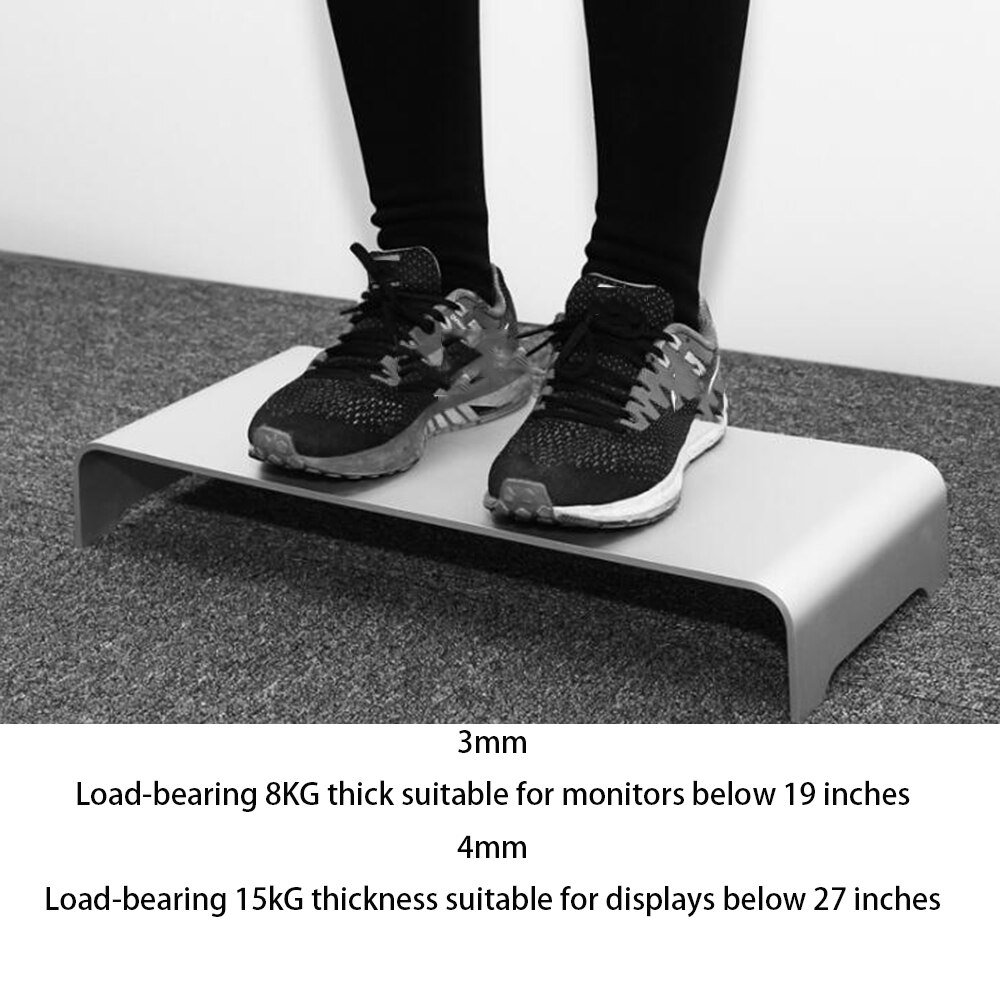 Multifunction Aluminum Monitor Stand Table Reduce Eye Neck Strain Ergonomic Laptop Desk Desktop Monitor Stand Office Desk