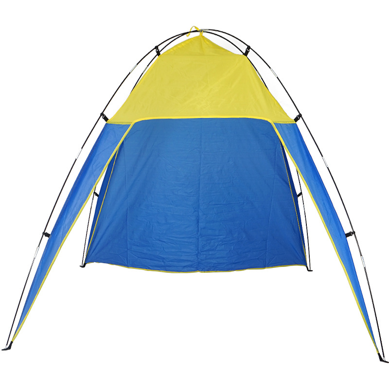 Outdoor Luifel Lichtgewicht Tent Voorruit Muur Camping Grote Luifel Camping Picknick Strand Pergola Schaduw Tent: Blauw