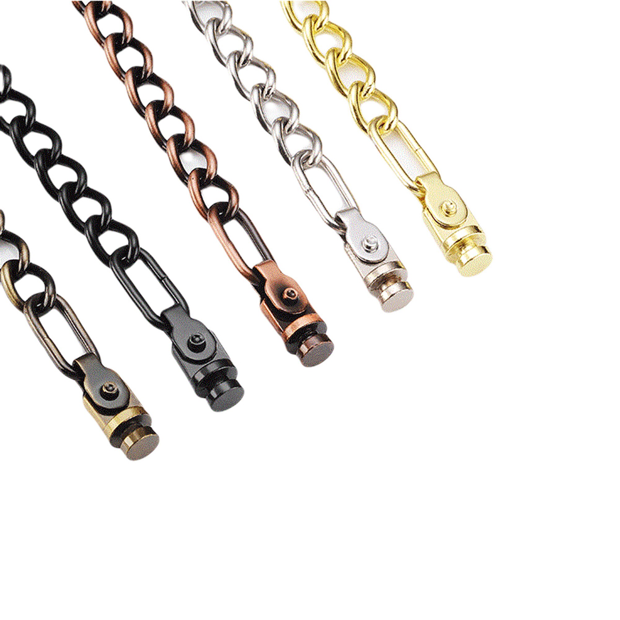 Door Chain Lock Stainless Steel Security Chain Guard With Spring Anti Theft Press Lock Heavy Duty Polished Door Latch With Screw