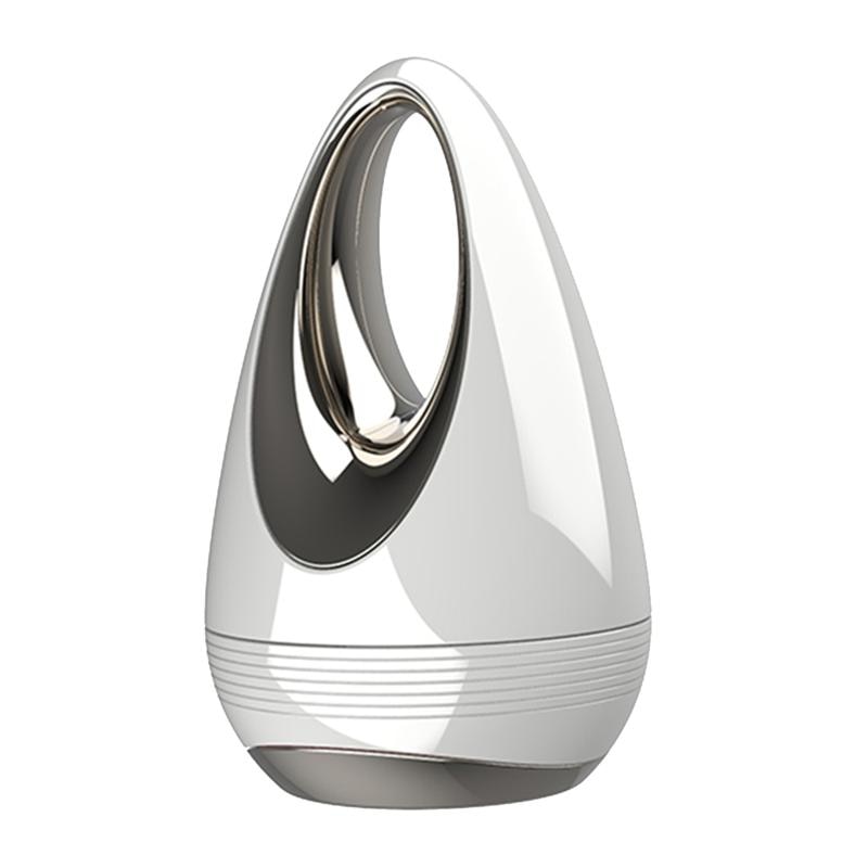 Rødt lys vibration massage enhed led lys import instrument ansigt kosmetisk instrument skønhed apparat: Hvid