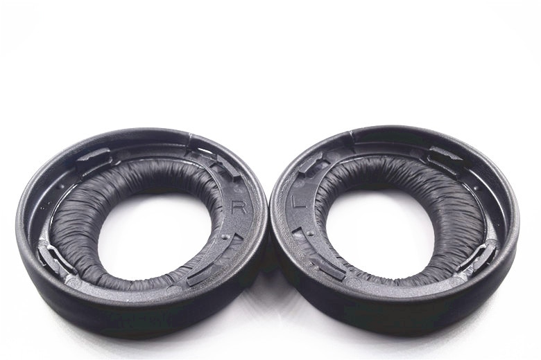 Originele Black Ear Pad Kussen Oorbeschermer Oorkussen Voor Sony Goud Draadloze PS3 PS4 7.1 Virtual Surround Headset CECHYA-0083(L + R)