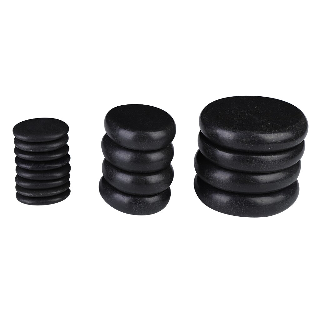 16/Doos Massage Stenen Basalt Stenen Spa Hete Stenen Packs Ovale Vorm Stenen Massage Stenen Salon stenen