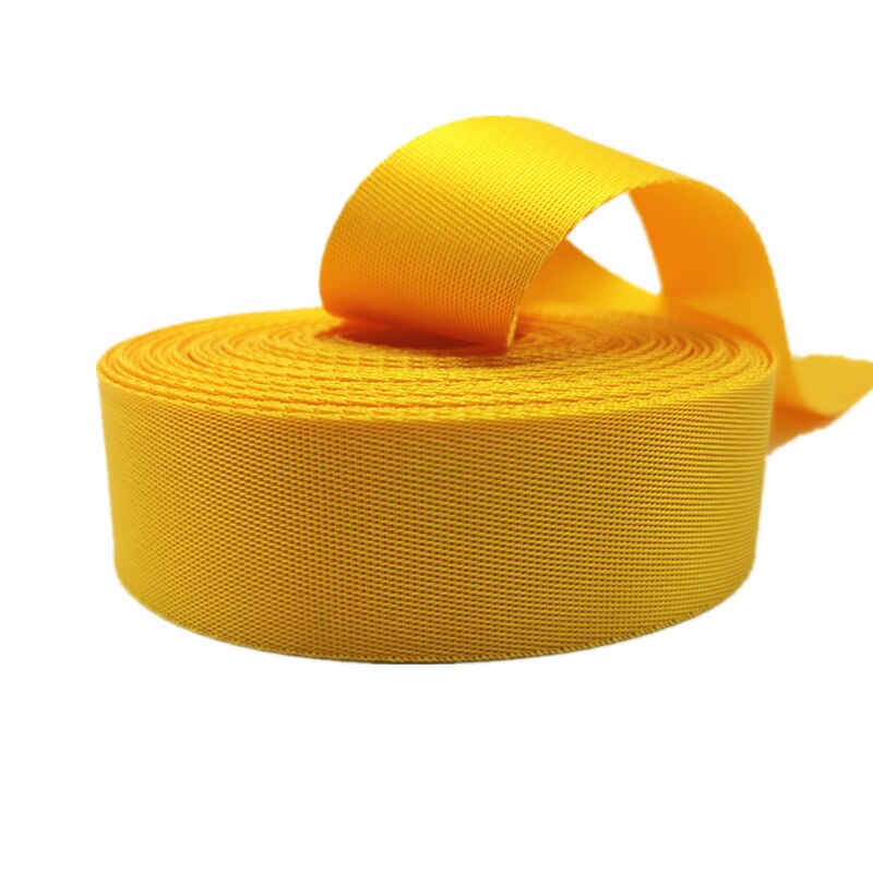 Sangle en Nylon pour sac à dos, 2 Yards, 30mm, accessoires de couture, ceinture: Yellow