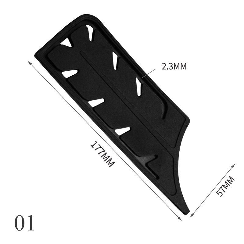 Fourreau de protection en plastique pour couteau de Chef , couteau de cuisine Multi Style noir, fournitures de protection des bords des couteaux, étui de protection des lames: 01