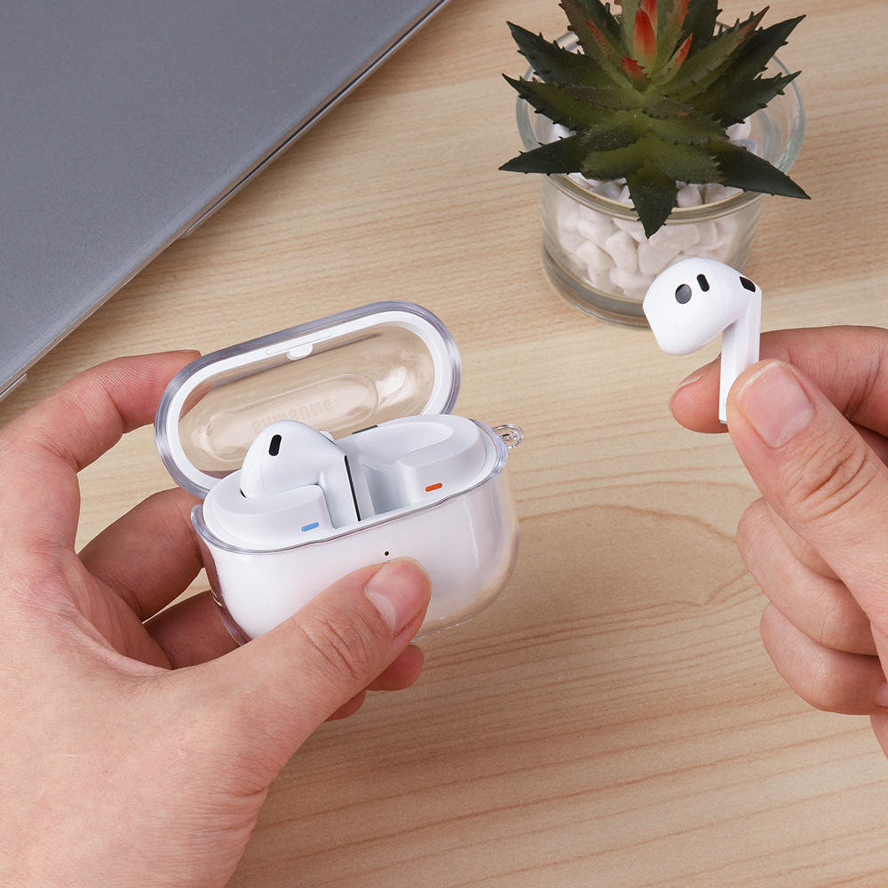 Funda transparente para auriculares Samsung Galaxy Buds 3 Pro, fundas de silicona suave, carcasa transparente para auriculares, funda protectora para Buds3