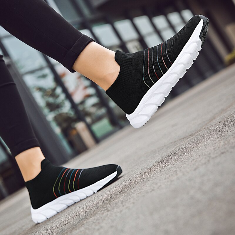 Tenis Feminino Tennis Shoes for Women Breathable Air Mesh Outdoors Sneakers Sport Shoes Female Walking Jogging Shoes Tenis Mujer