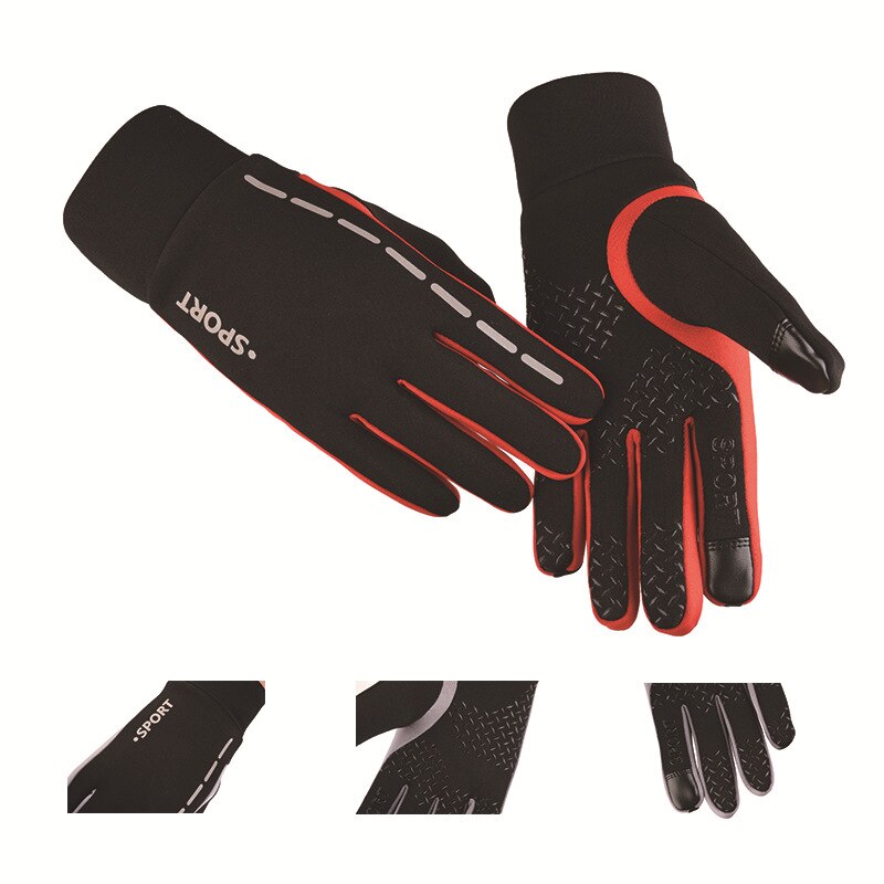 Herfst En Winter Split Vinger Touch Screen Handschoenen Voor Riding Outdoor Wind Proof En Waterdicht Mannen En Vrouwen 'S Handschoenen,