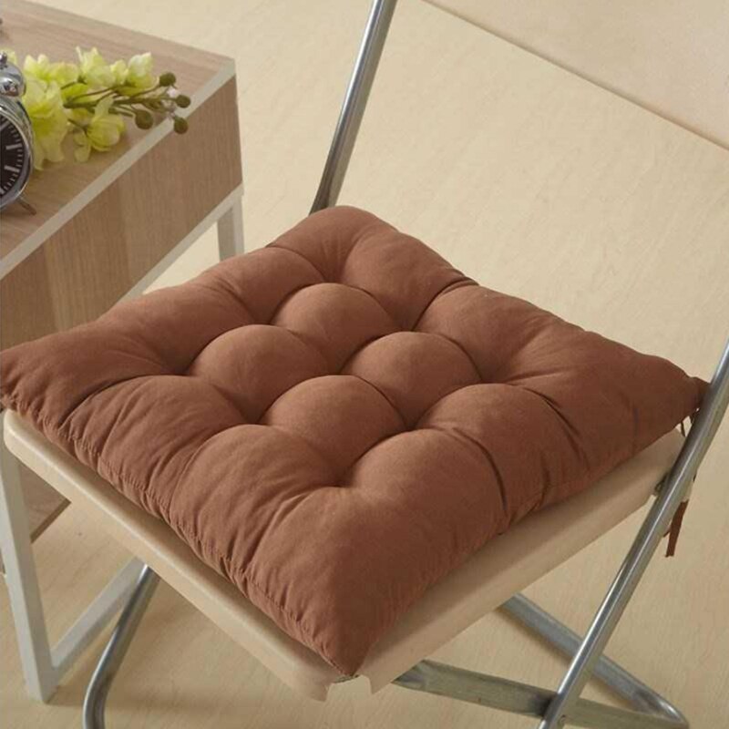 Soft Coffee Seat Pads for Dining Chair 40X40cm Cushion