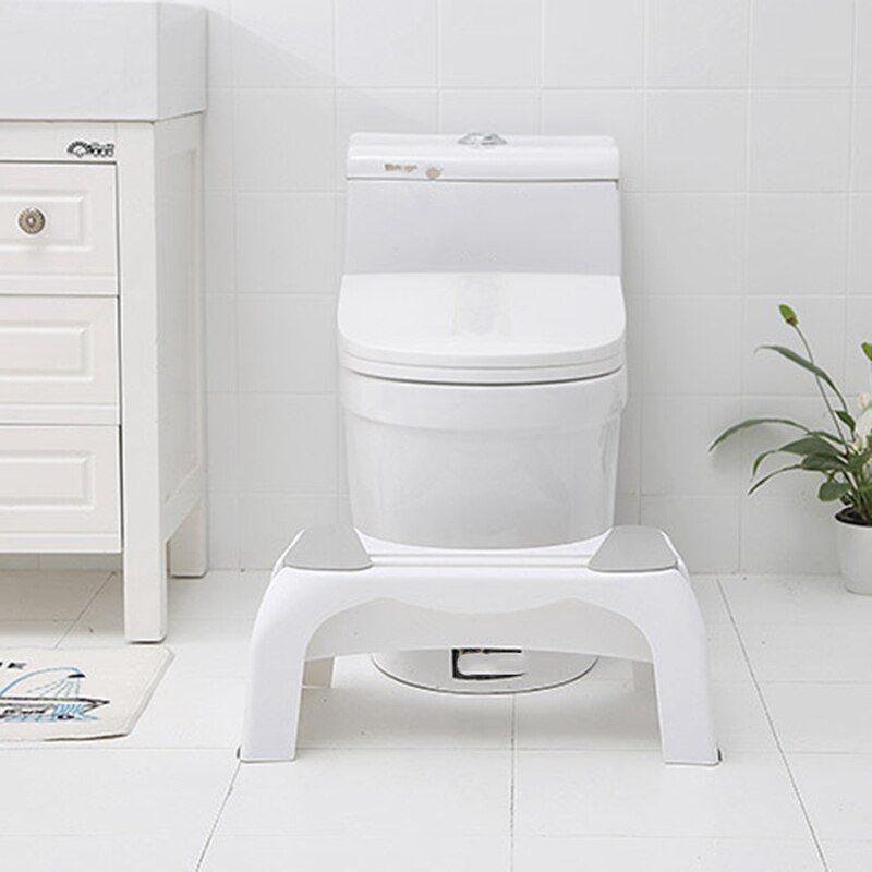 Taburete de baño de plástico grueso para mujeres embarazadas, escalón de pie, sentadillas, hogar, niños