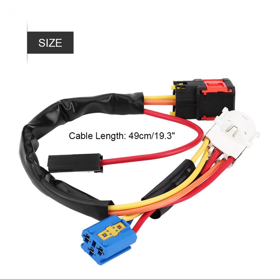 Tændingslås kabel tændspole afbryder lås tønde stik kabel ledning til peugeot 206 406 / citroen xsara picasso auto del