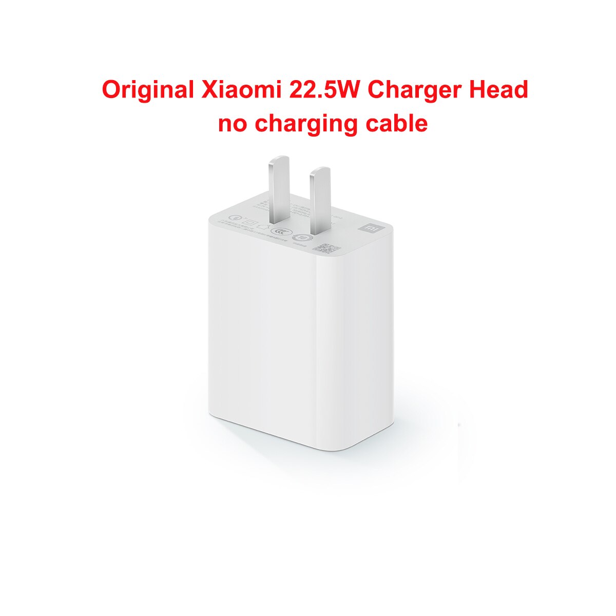 Xiaomi Original 33W 67W 120W Charger MDY-11-EX USB-A 5V-3A 9V-3A 12V-2.25A 20V-1.35A 11V-3A Max 100-240V 50/60Hz 0.7A: 22.5W Charger