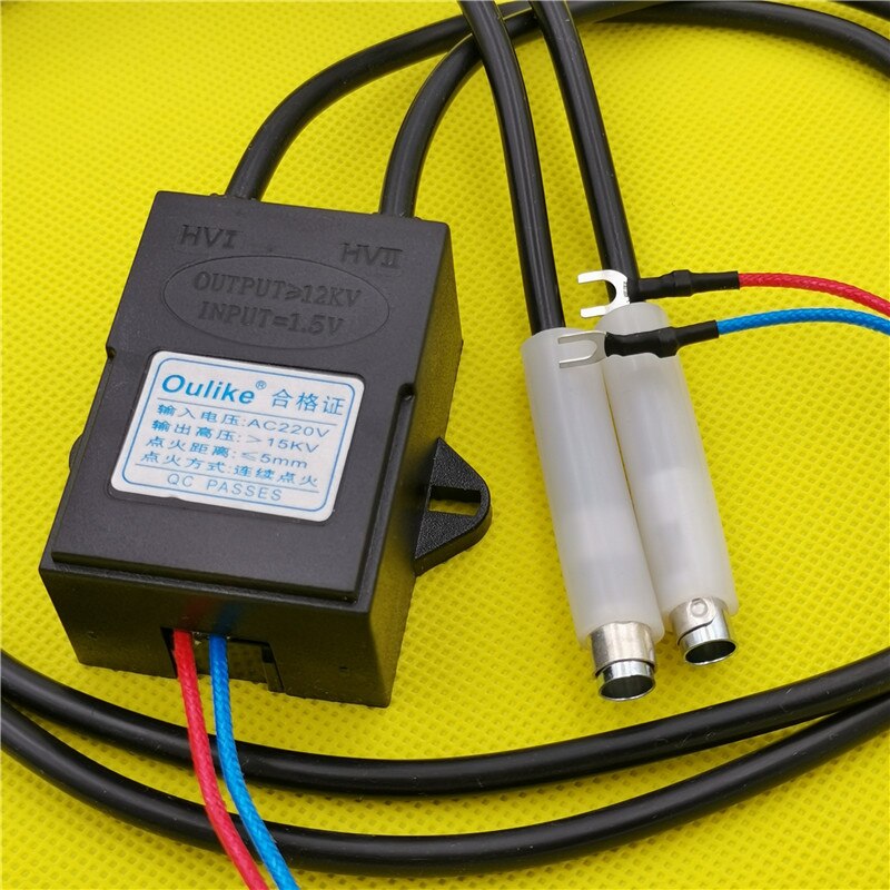 220V gas burner fierce stove fire maker fittings of pulse igniton controller hotel commercial natural gas fired furnace