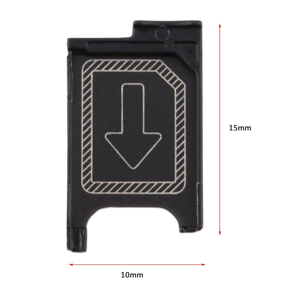 1pcs Micro Sim Card Tray Holder Slot Replacement For Sony Xperia Z3 Z3 Compact