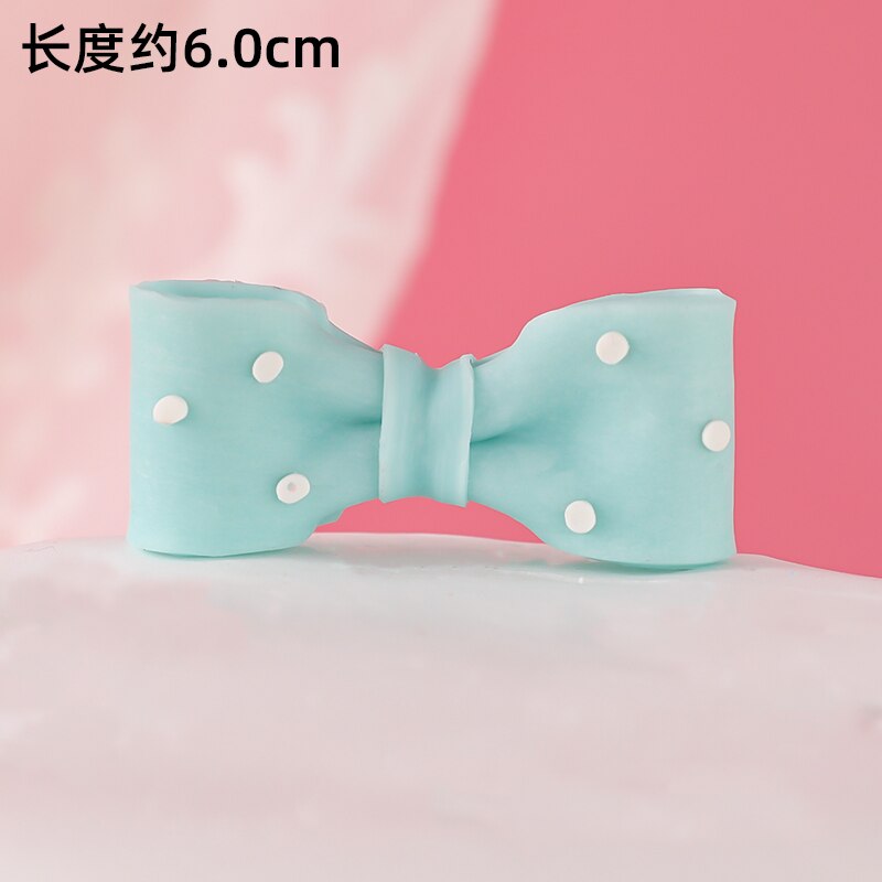 Pink Big Bow Girl's Wedding Cake Decoration Confession Cake Topper Prince Boy Kid Party Supplies Pink Love: J
