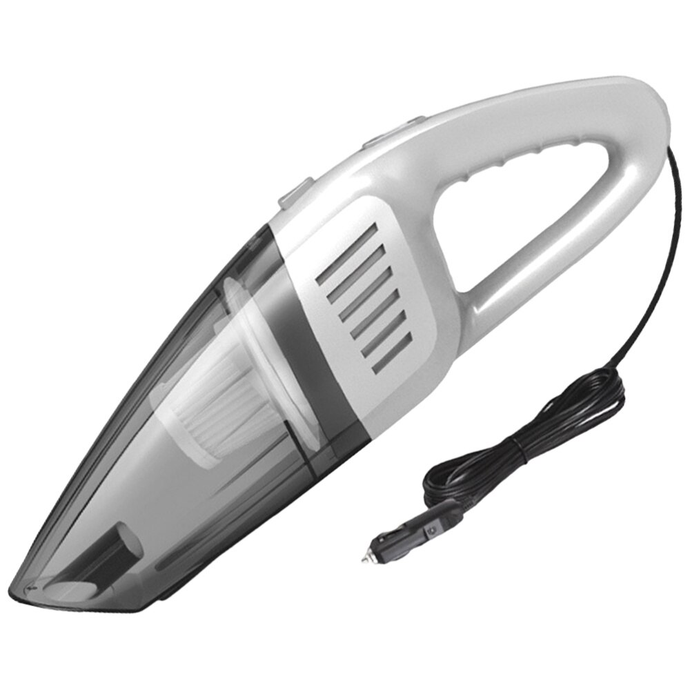 Wired Handheld Dust Busters Wet and Dry Portable Auto Vacuum Cleaner for Car (Black): White