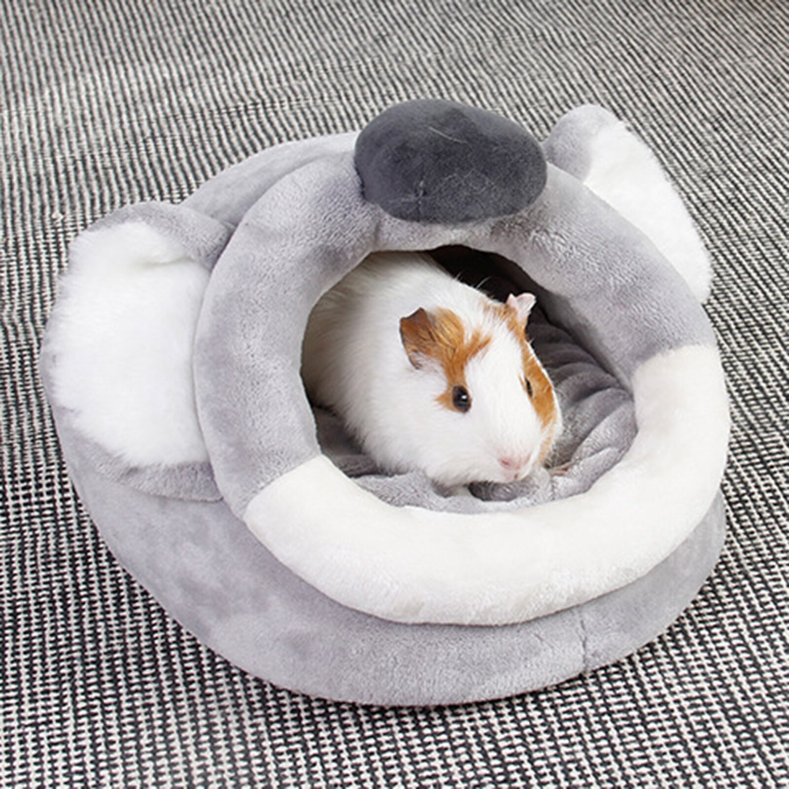 Kat Cavia Hamster Chihuahua Huis Cartoon Hond Nest Kussen Dierbenodigdheden Kat Cave Bed Zachte Fleece Chunky-nest Bed Kennel