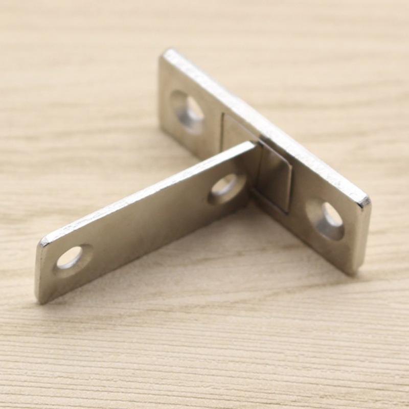 2 stk stærk ultra tynd magnetisk dørlås dørlukker lås dørlåsemagnet til møbelskabskab med skruer
